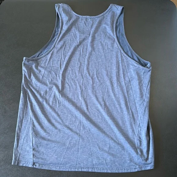 Blue XL Nike DRI-FIT Cutoff Shirt - Picture 2 of 2